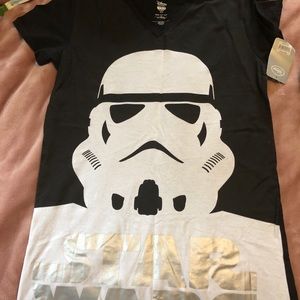 Disney Store Star Wars Storm Trooper women’s sleep shirt XS/S